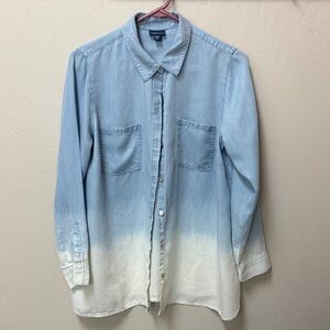J Jill denim ombré top